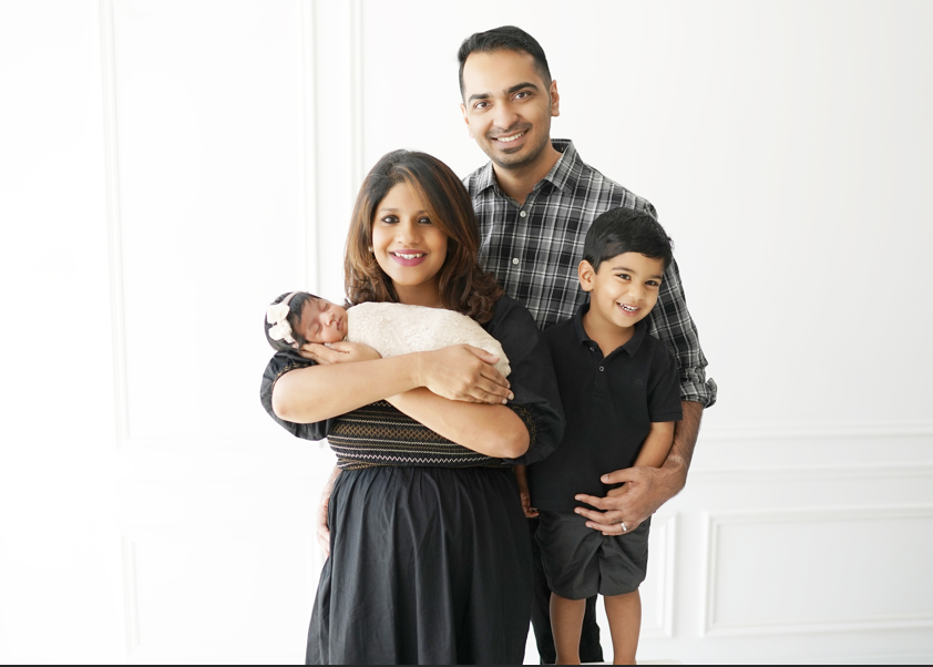 Ivy, Arun, and family at home—the heart behind SAĒD