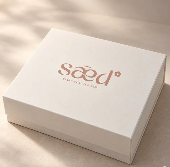 Closed presentation box